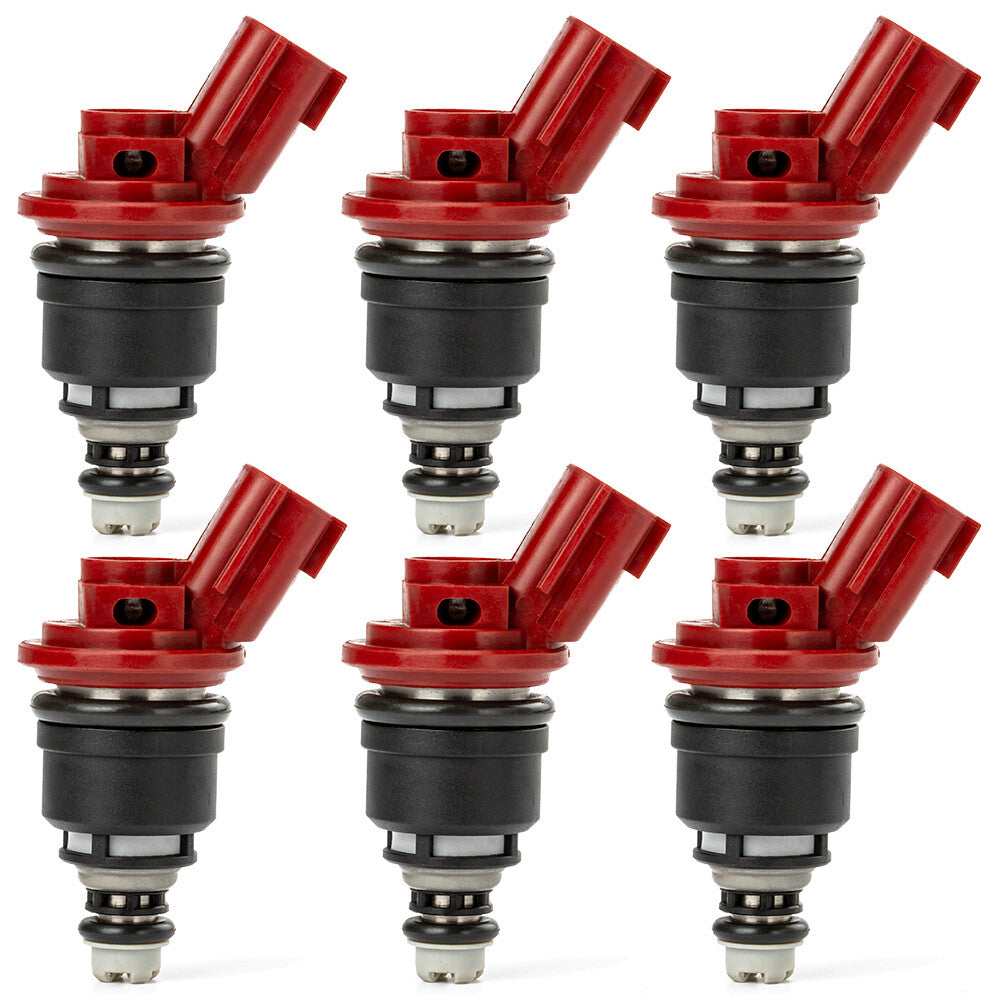 6Pcs Fuel Injectors 16600-96E01 Fits for Infiniti I30 1996-99 for Nissan Maxima 92-99 F