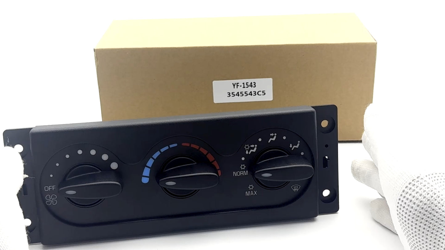 The AC heater climate control module is compatible with international standards 2002-2012 354553C5 354553C4