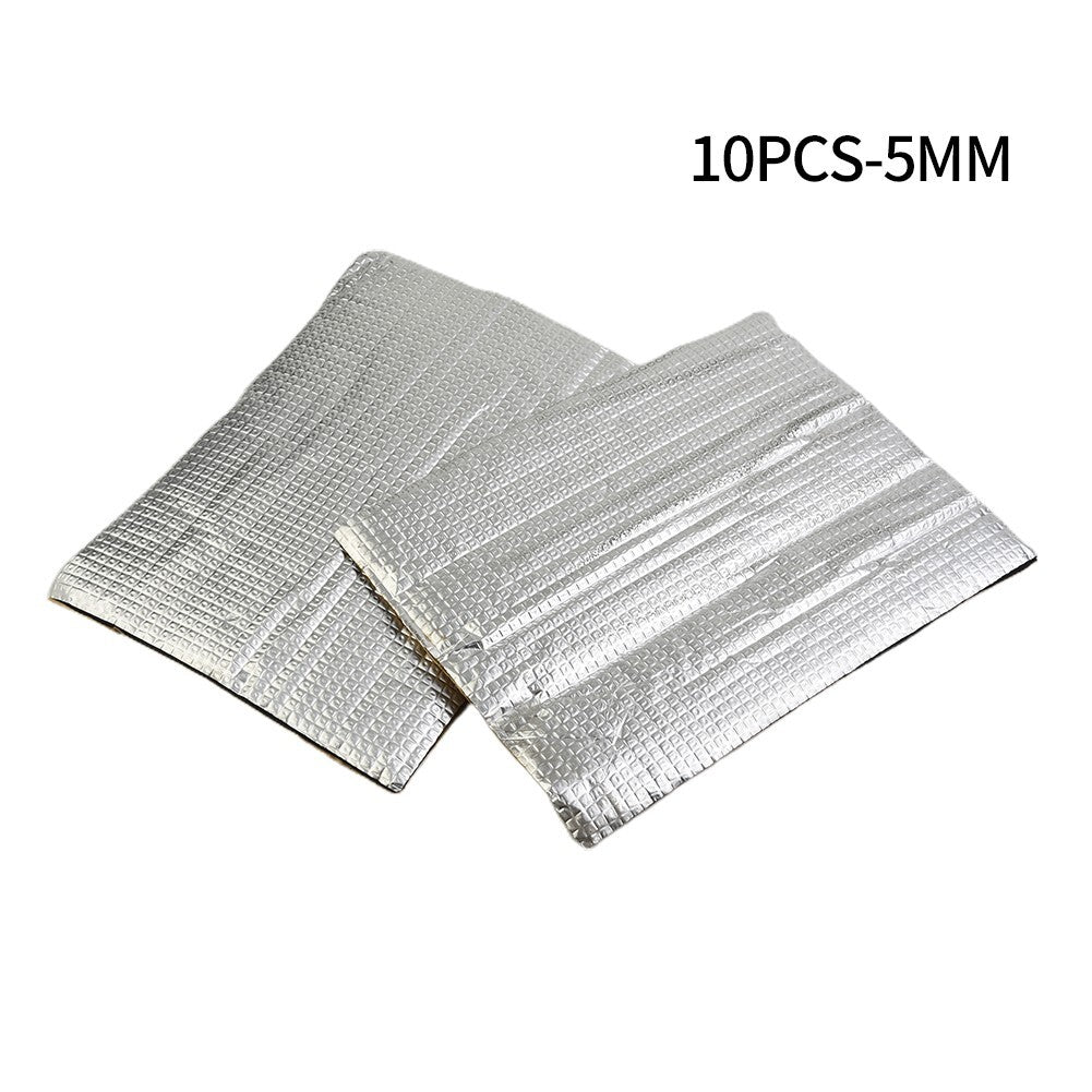 10 sound insulation pads for car quieting, compact van, 5mm automatic