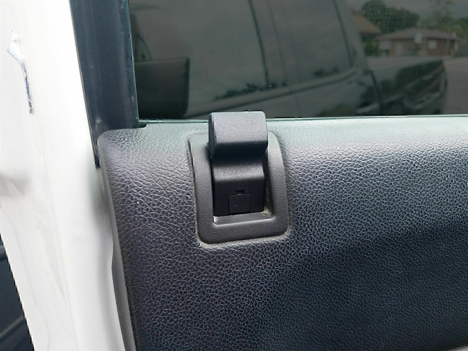 1 Fits for Chevy / for GMC Silverado/ for Sierra 07-13 Door Lock Knob Front/Rear Ebony Black