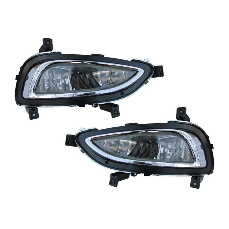 2X Front Bumper Fog Lamp Daytime Running Light for Hyundai Azera 2011-2014