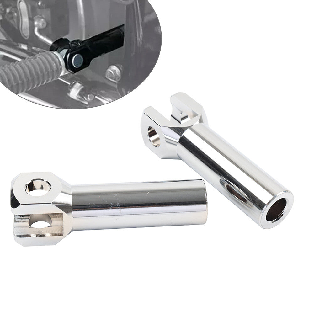 2.75 Passenger Foot Pegs Support Mount Clevis Kit for Harley Softail FXST FLSTN