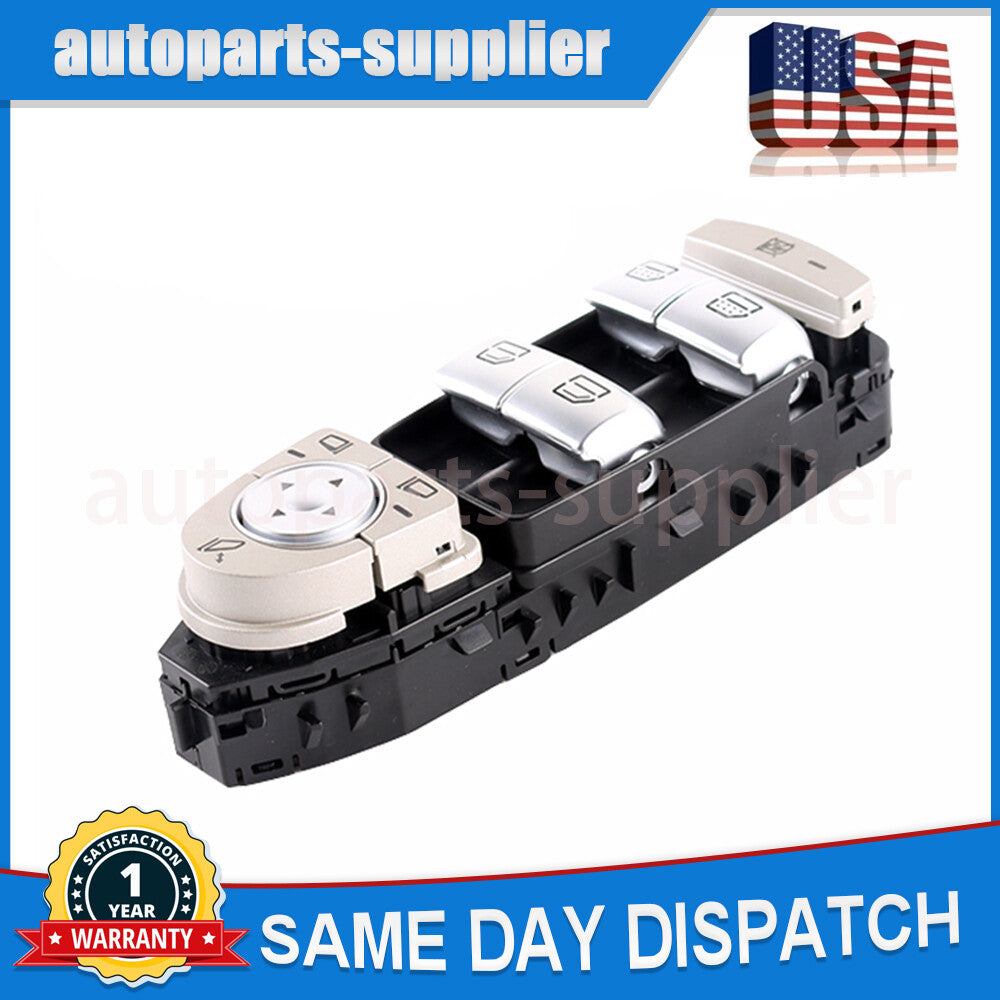 Main power window control switch is suitable for Mercedes-Benz C300, C63, C350e, W205, and GLC300.