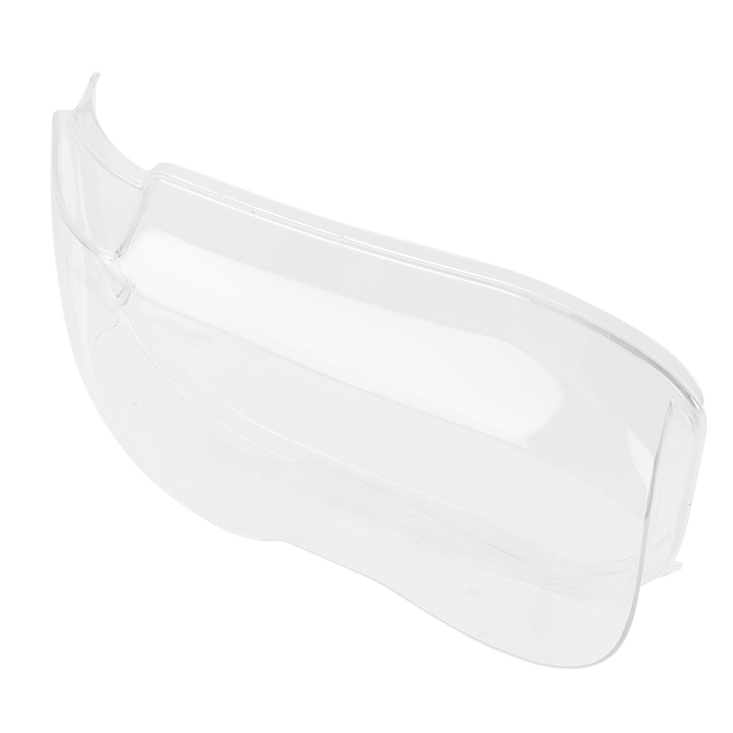 Right front light lens cover for BMW 7 Series E65 2002-2005, transparent.