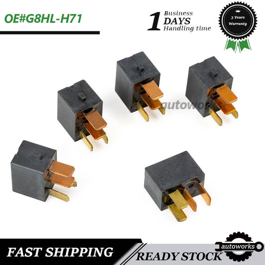 5PCS A/C Compressor Fuse Relays G8HL-H71 for Honda Odyssey Pilot for Civic CR-V CR-Z