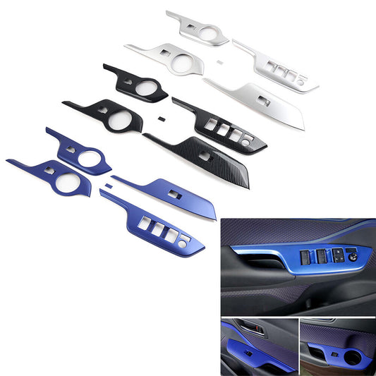 Door Window Lift Switch Control Button Panel Cover Trim for Toyota CHR C-HR