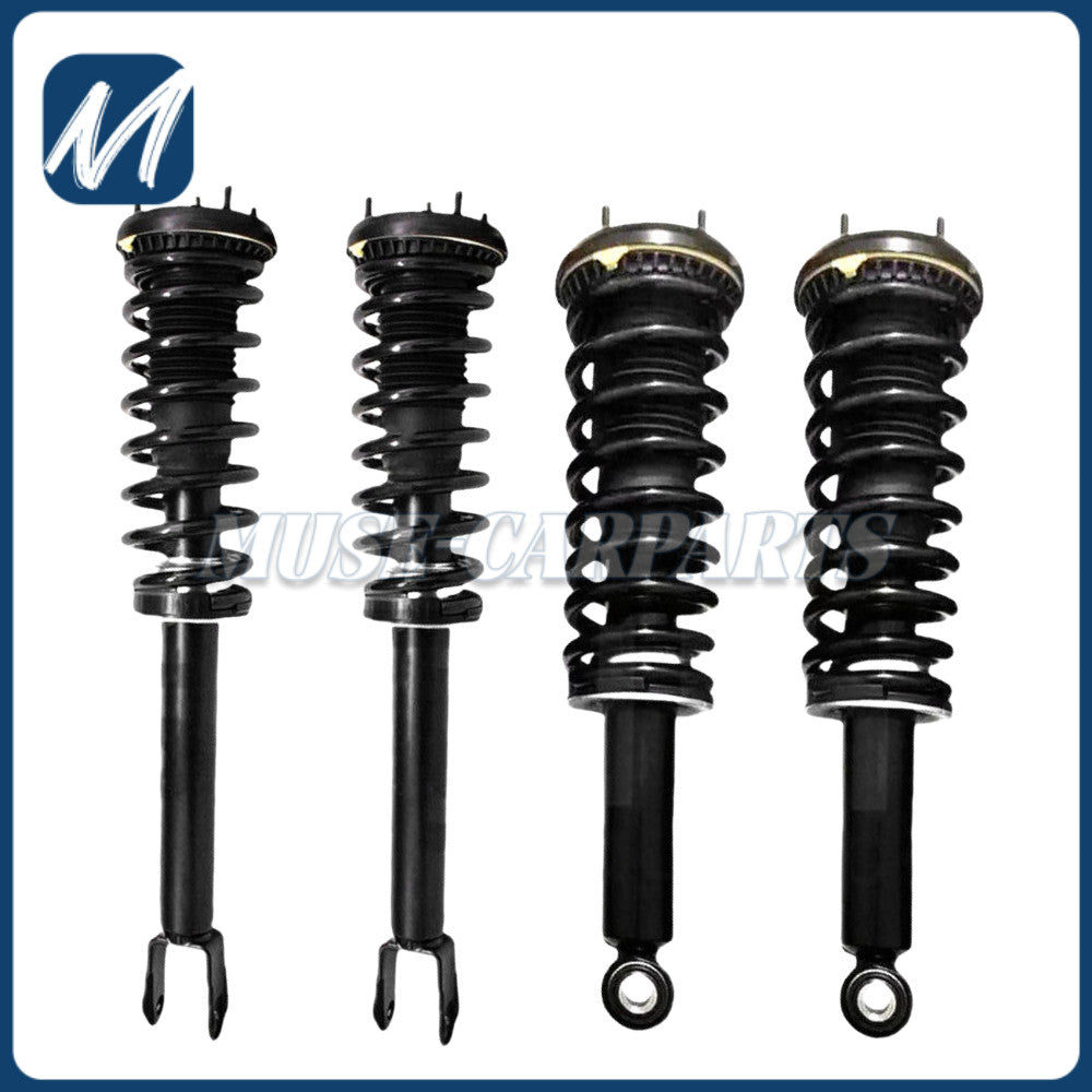 4-piece front and rear shock absorbers with adaptive damping for Infiniti Q60 Q50 Sport RWD 2016-24