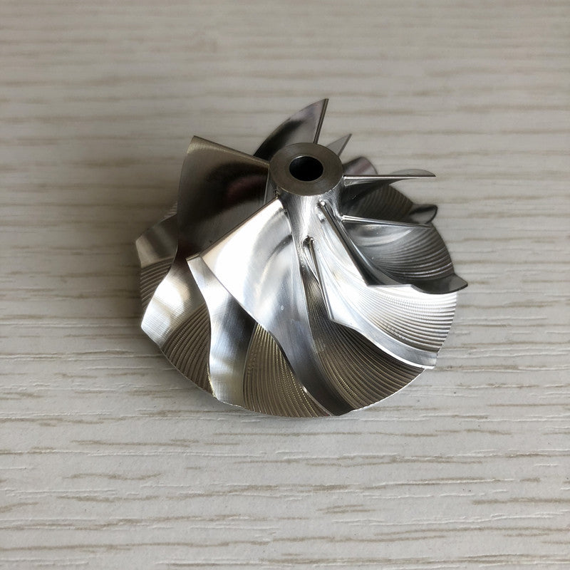 KP39 5443-123-2027 33.20/46.00mm 5+5 blades performance billet compressor wheel