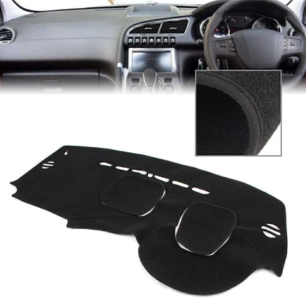 1x Black Dash Mat Dashboard Cover Dashmat Fit for Peugeot 3008 2013 2014 2015 RHD