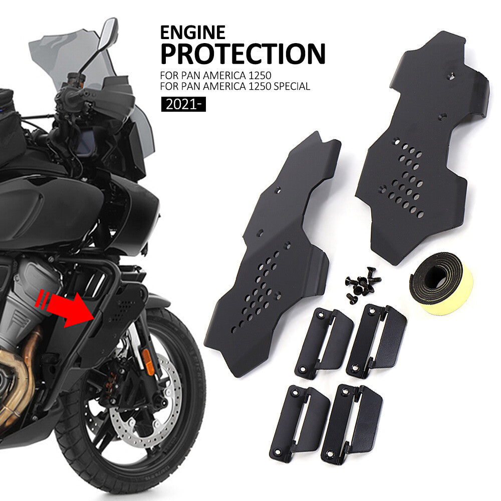 For PAN AMERICA 1250 S PA 1250 2021 2022 Side Engine Guard Plate Protector Cover