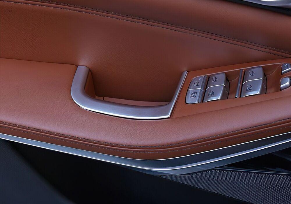 for BMW X5 X7 G05 G07 2019+ ABS Silver Door Handle Storage Tray Frame Cover 4Pcs
