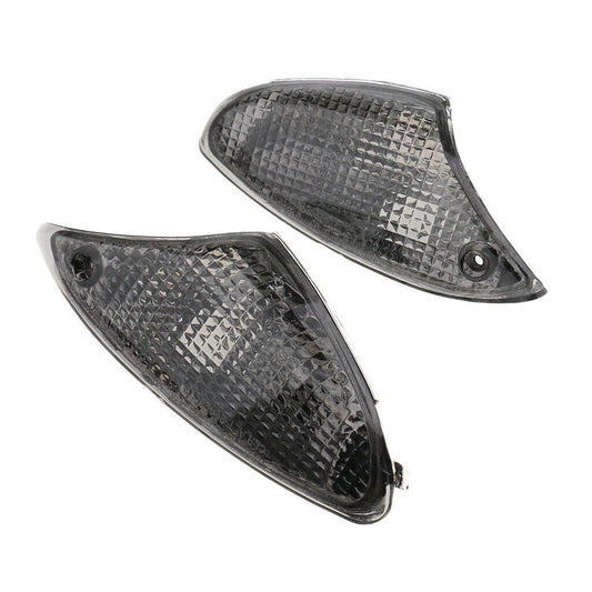 Vorne Blinker Gl?ser Lampe Glas Signal Linse f¨¹r for BMW K1200S  K1300S rauchgrau