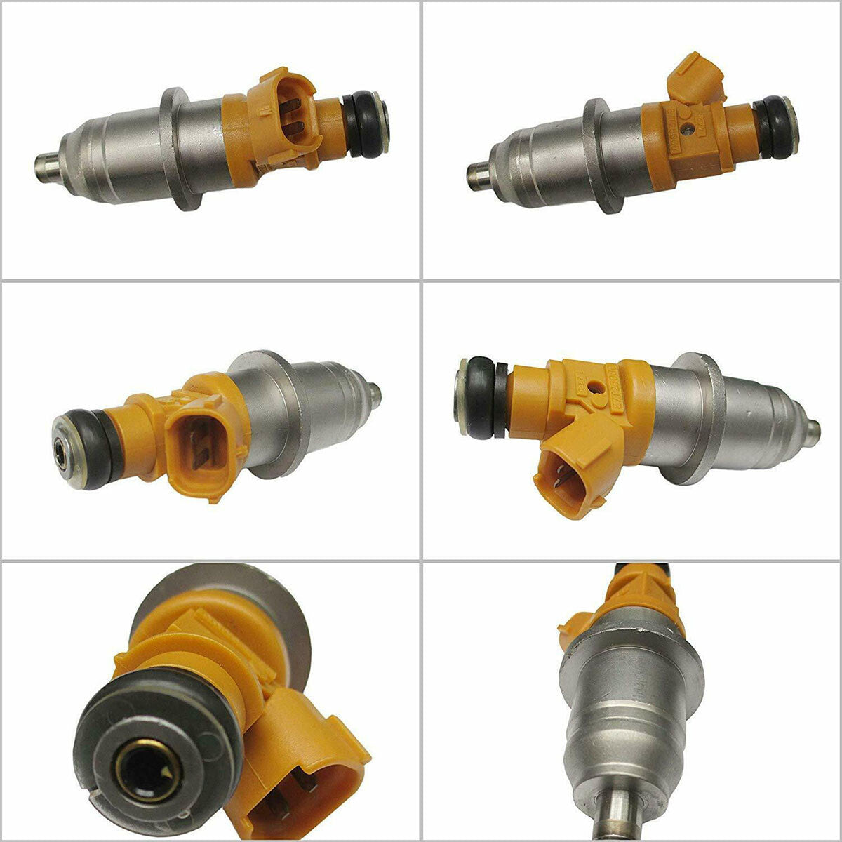 6pcs Fuel Injectors 60V137610000 Fits for Yamaha Outboard HPDI 250 300HP 2003-Up