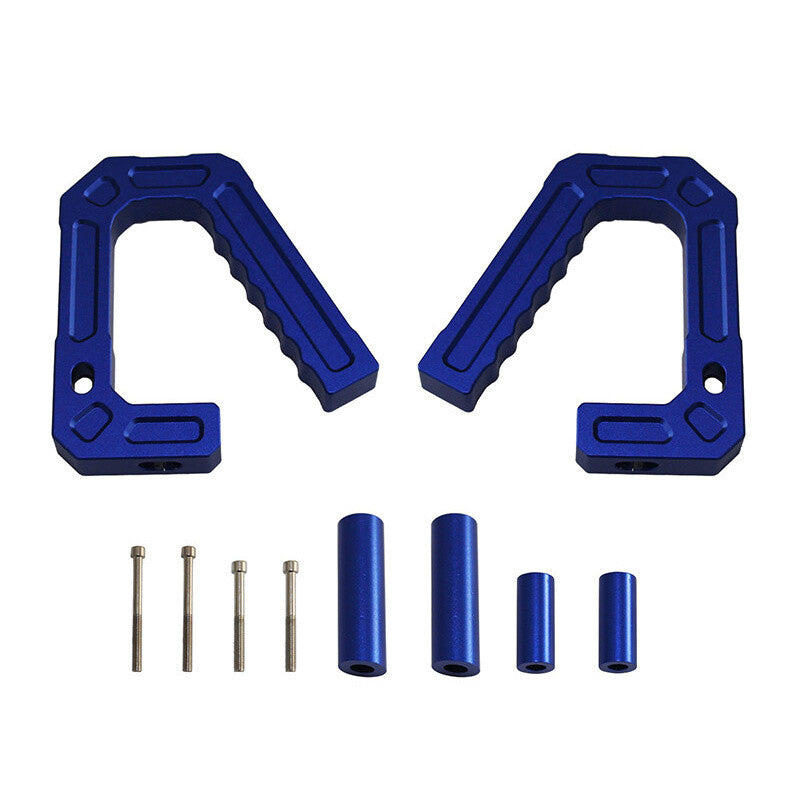Blue aluminum front grip handle. Suitable for Jeep for Wrangler JK 07-18