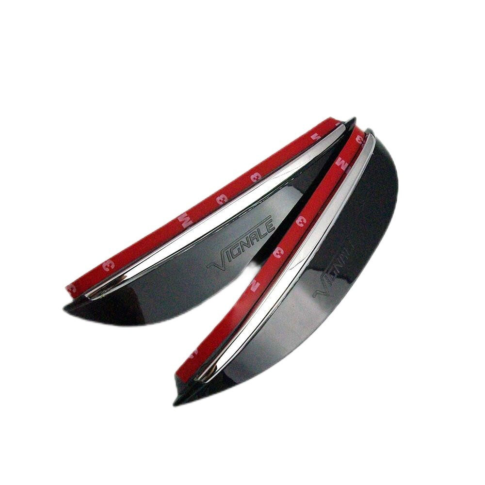 2Pcs Door Mirror Rear View Sun Rain Deflector Left+Right For Escape 2012-2014