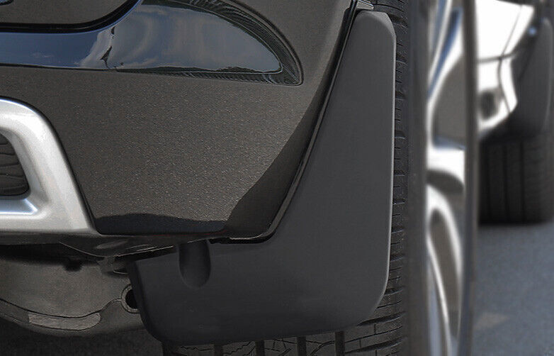 Black ABS Front Rear Mud Flap Splash Guard 4X Fit For Discovery Sport 2020-2025