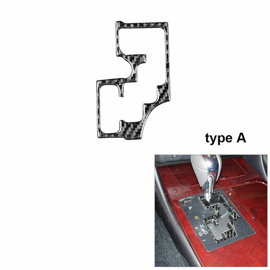 Carbon Fiber Interior Gear Shift Inner Cover Fit for Lexus GS 2006-2011