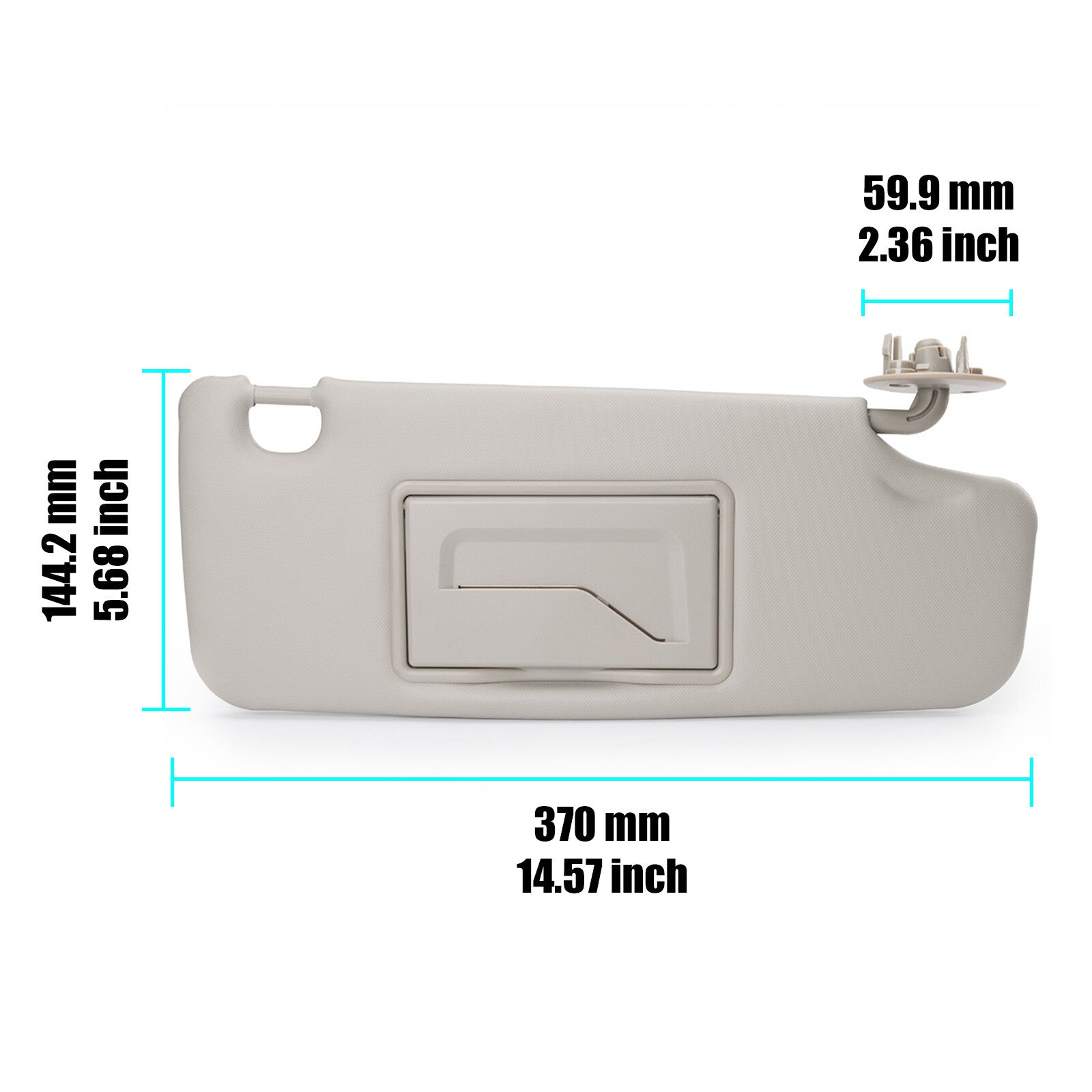 Right Driver Side Interior Sun Visor 95327507 for HOLDEN BARINA TM 2011-2018 NEW
