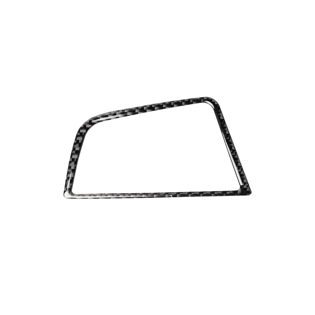 2Pcs Carbon Fiber Side Air Vent Outlet Cover Trim for BMW 5 Series F10 2011-2017