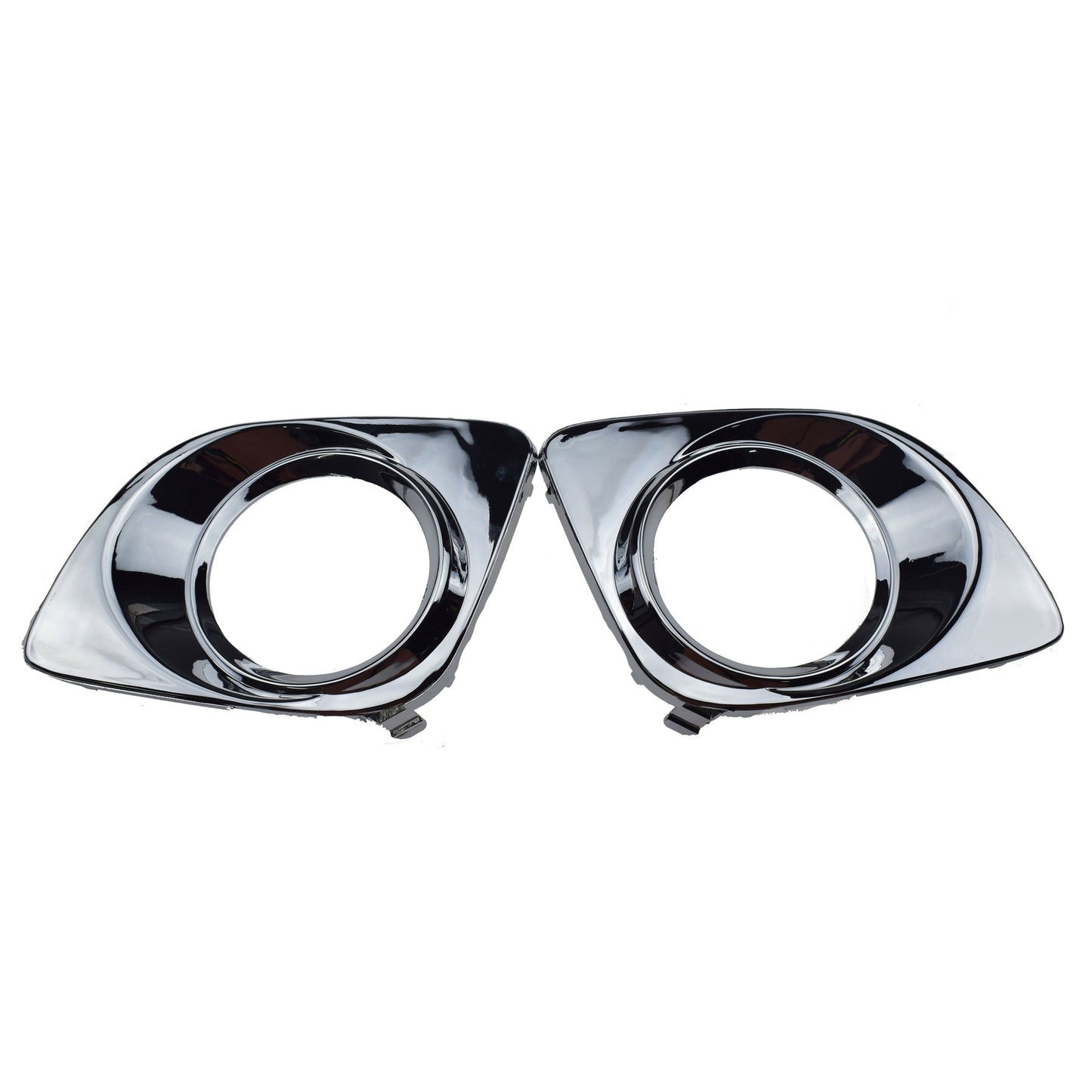 Chrome Fog Light Trim Cover Pair 521270T010 Left Right for Toyota Venza