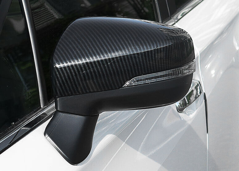 for Subaru Legacy 2018-2023 ABS Carbon Fiber Rear View Side Mirror Cover Trim 2x