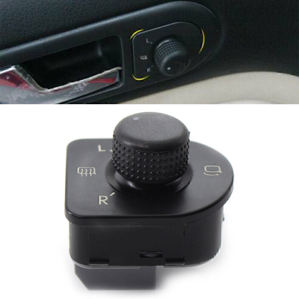 1X Rear View Power Heated Folding Mirror Switch 1J1959565E Fit New for VW for Jetta for Golf