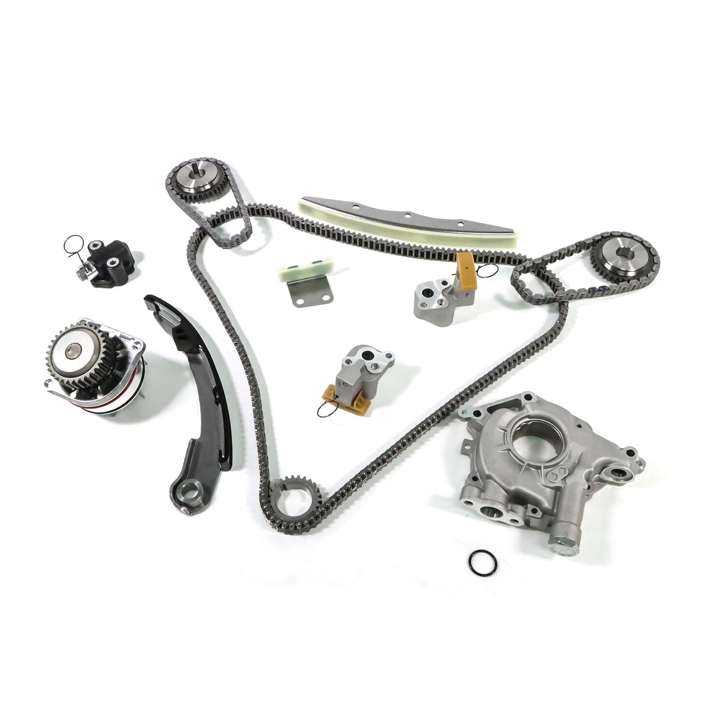 24-Valve Timing Chain Kit Oil  Water Pump for Nissan Altima Maxima Quest 3.5L