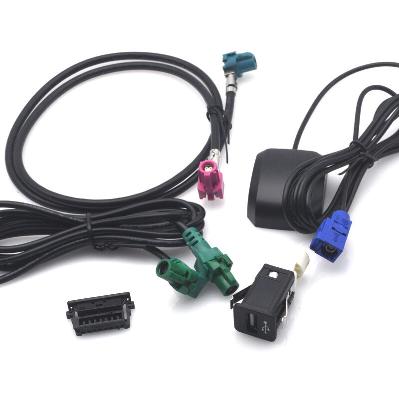 Retrofit navigation SAT NAV CIC cable antenna gps for BMW E81 E82 E87 E88 LCI 1s