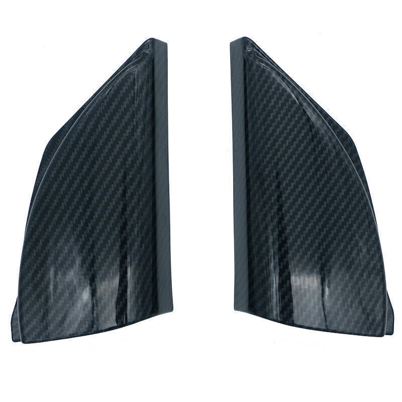 A Post Front Triangle Cover Trim 2PCS for Honda CRV CR-V 2012-2016 Carbon Fiber