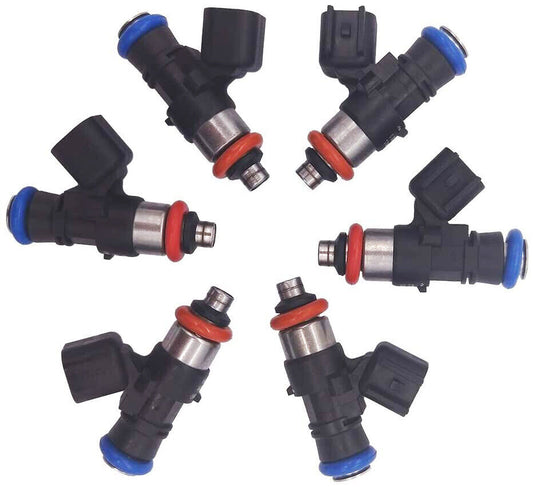 Set of 6 OE Fuel Injectors FJ1116 For 2011-2017 for Ford Explorer Taurus 3.5L V6