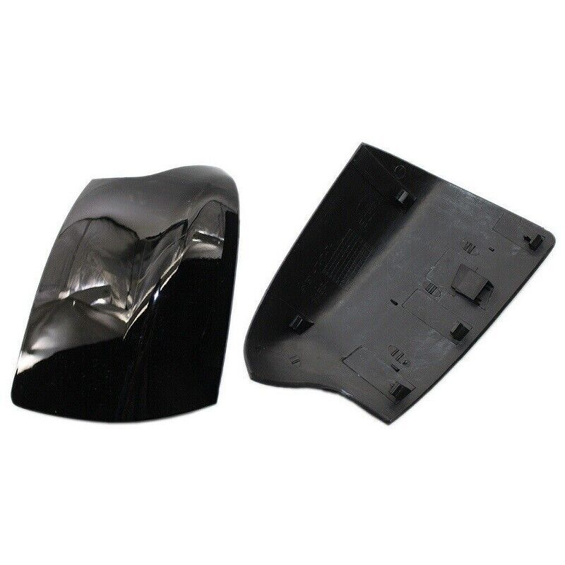 2X Gloss Black Rear View Wing Mirror Cap for Ford Focus MK2 2005-08