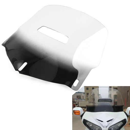 Windshield Screen Protector for Honda Goldwing GL1800 2001-2017 Clear and Black