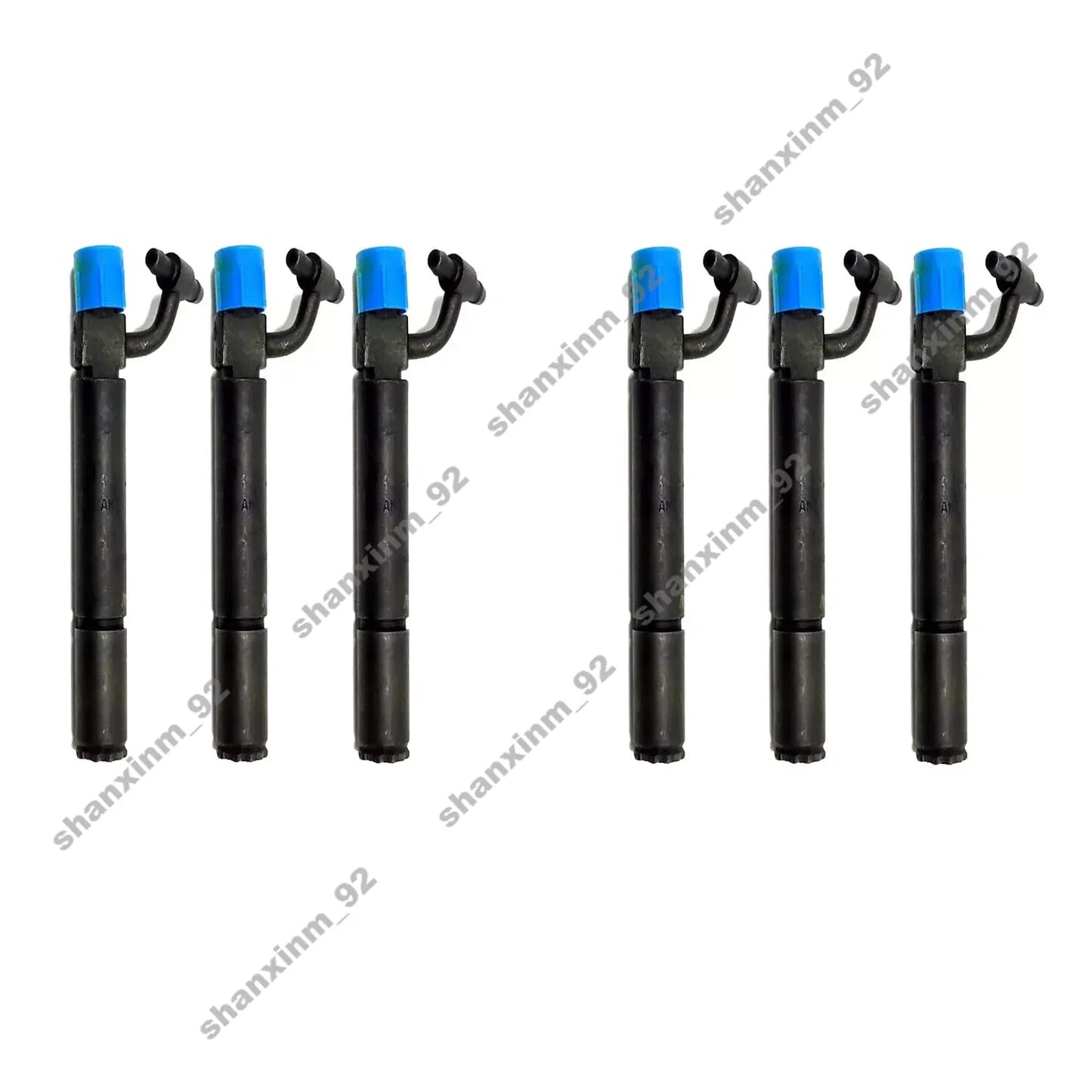 6X Fuel Injector W/Nozzle 1815409C91 781696 for Navistar Engine DT360 DTA360