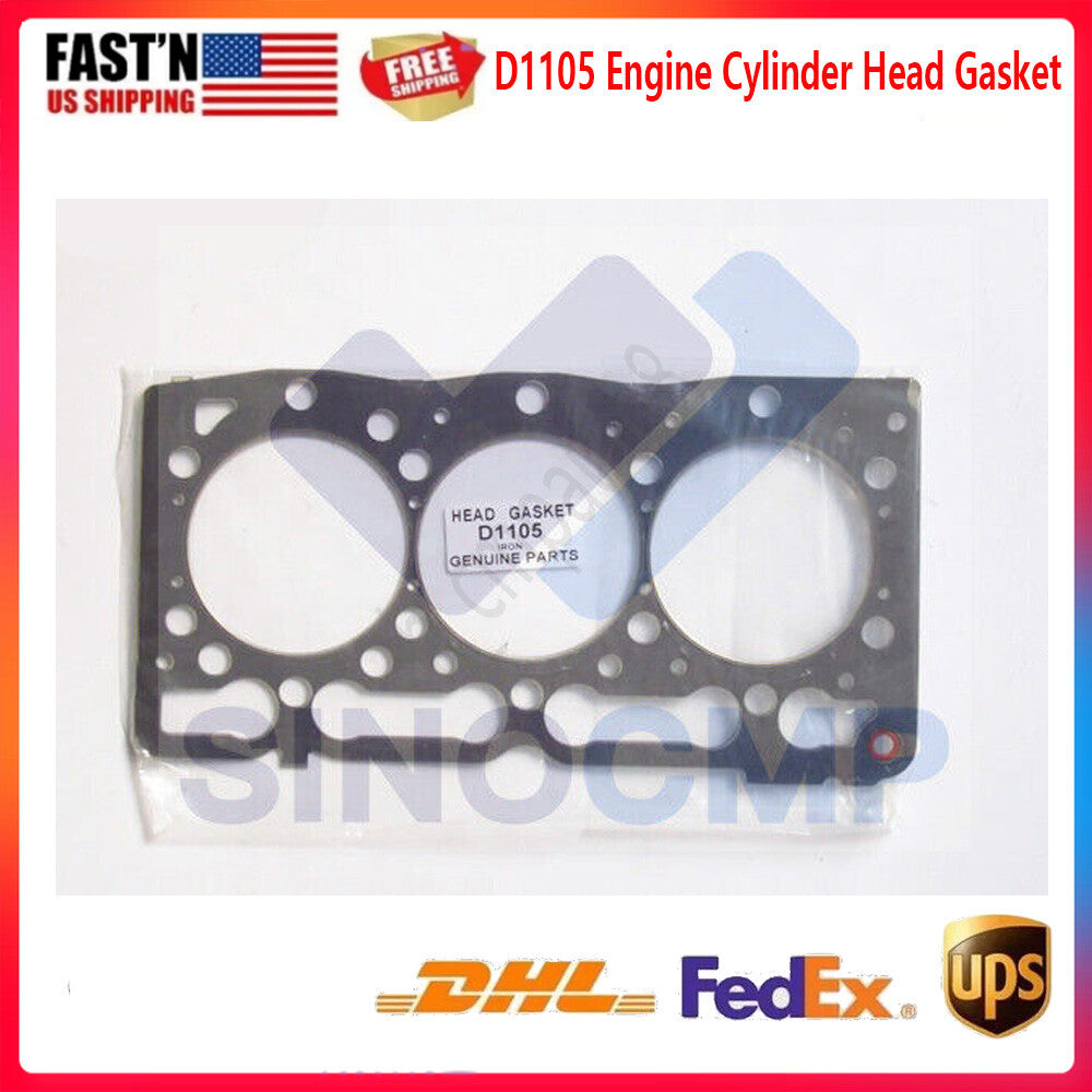 D1105 Engine Cylinder Head Gasket For Kubota 2400HST-D U25S Excavator F2400