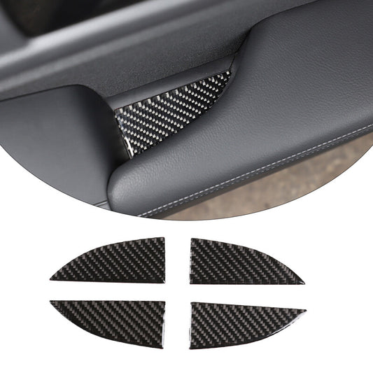 Smooth black rear license plate underfill trim panel for Corvette C7 2014-2019