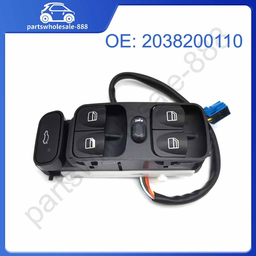 LH master window switch is suitable for Mercedes-Benz W203, C280, C320, C230, C240, C55, AMG, C350
