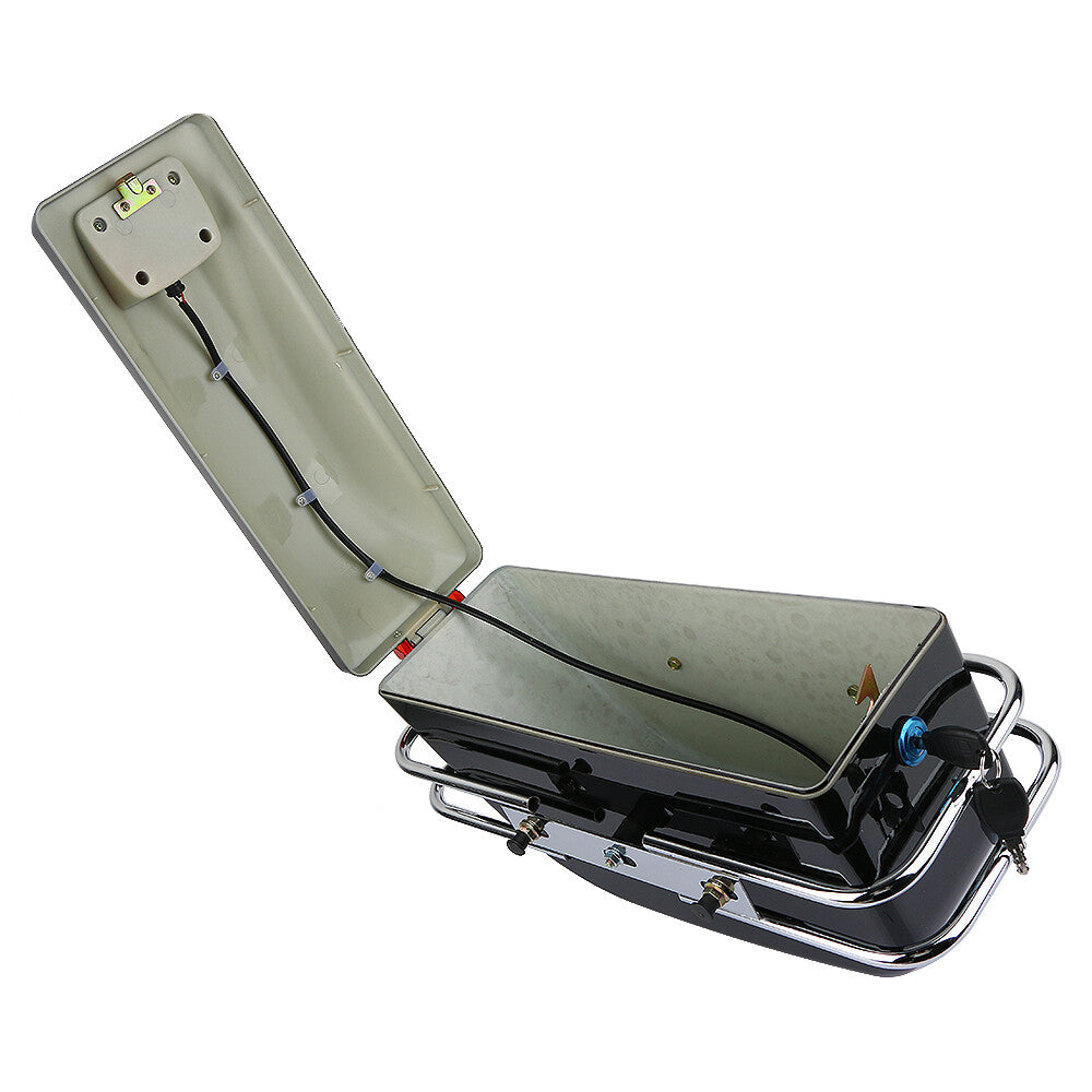 2-Piece Motorcycle Hard Rear Luggage Saddle Bag Side Shell Mounting Bracket for Harley-Davidson