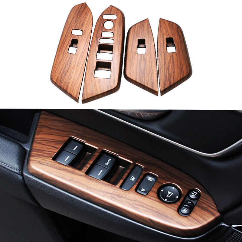 Car Window Control Switch Panel Cover Trim Fit for Honda CRV CR-V 2017 2018-2021