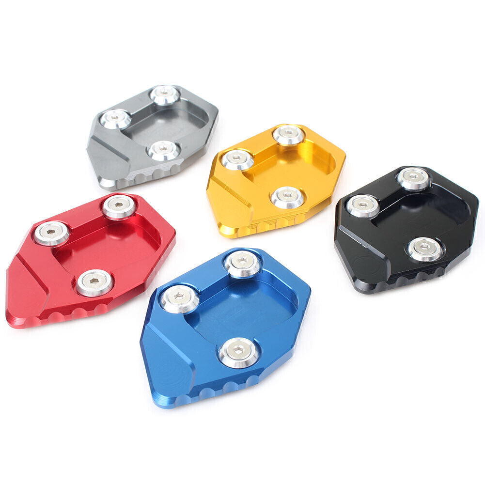 for HONDA CBR600RR F5 2007 -15 Foot Kickstand Side Stand Plate Pad Extension BLK