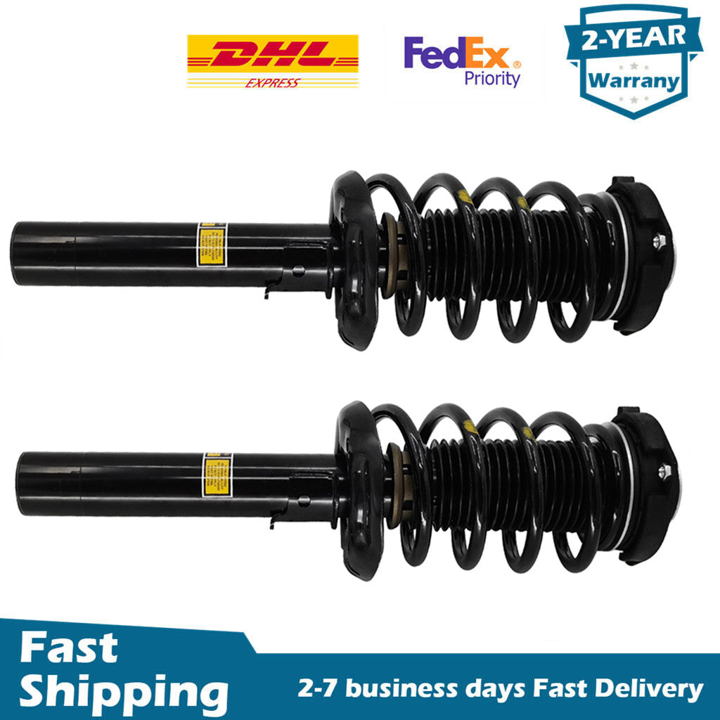 2x Front Shock Spring Struts Magnetic for Audi TT TTS MKII TTRS Quattro 2007-15