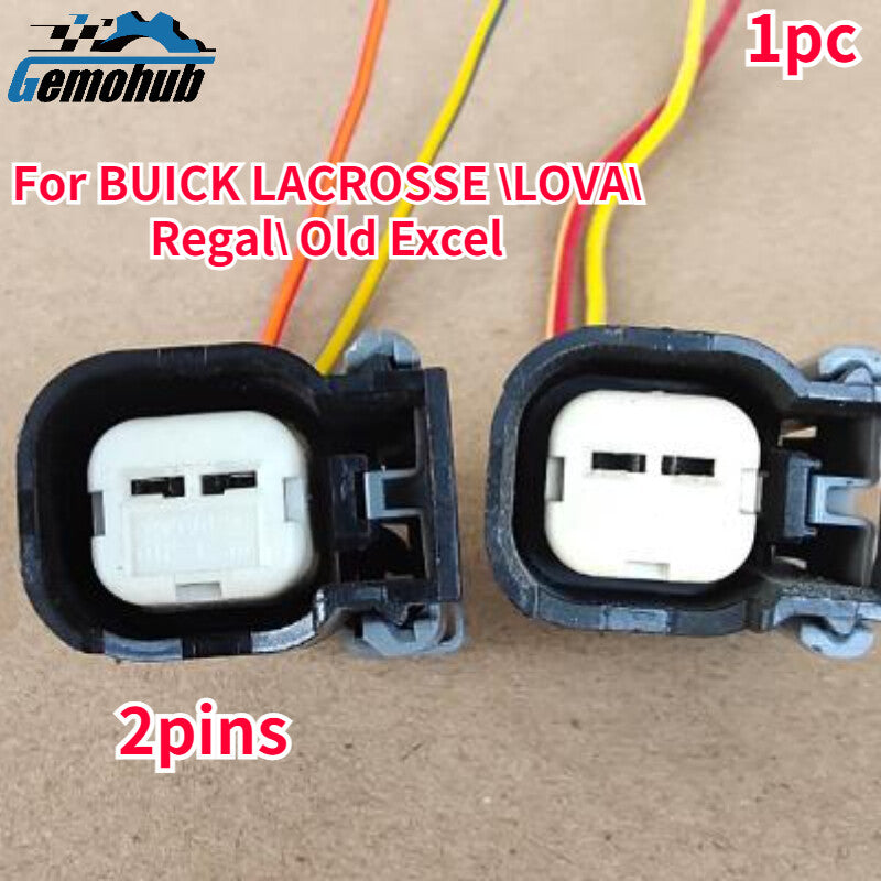1pc 2Pins Fuel Injector Plug Connector for BUICK LACROSSE LOVA Regal Old Excel