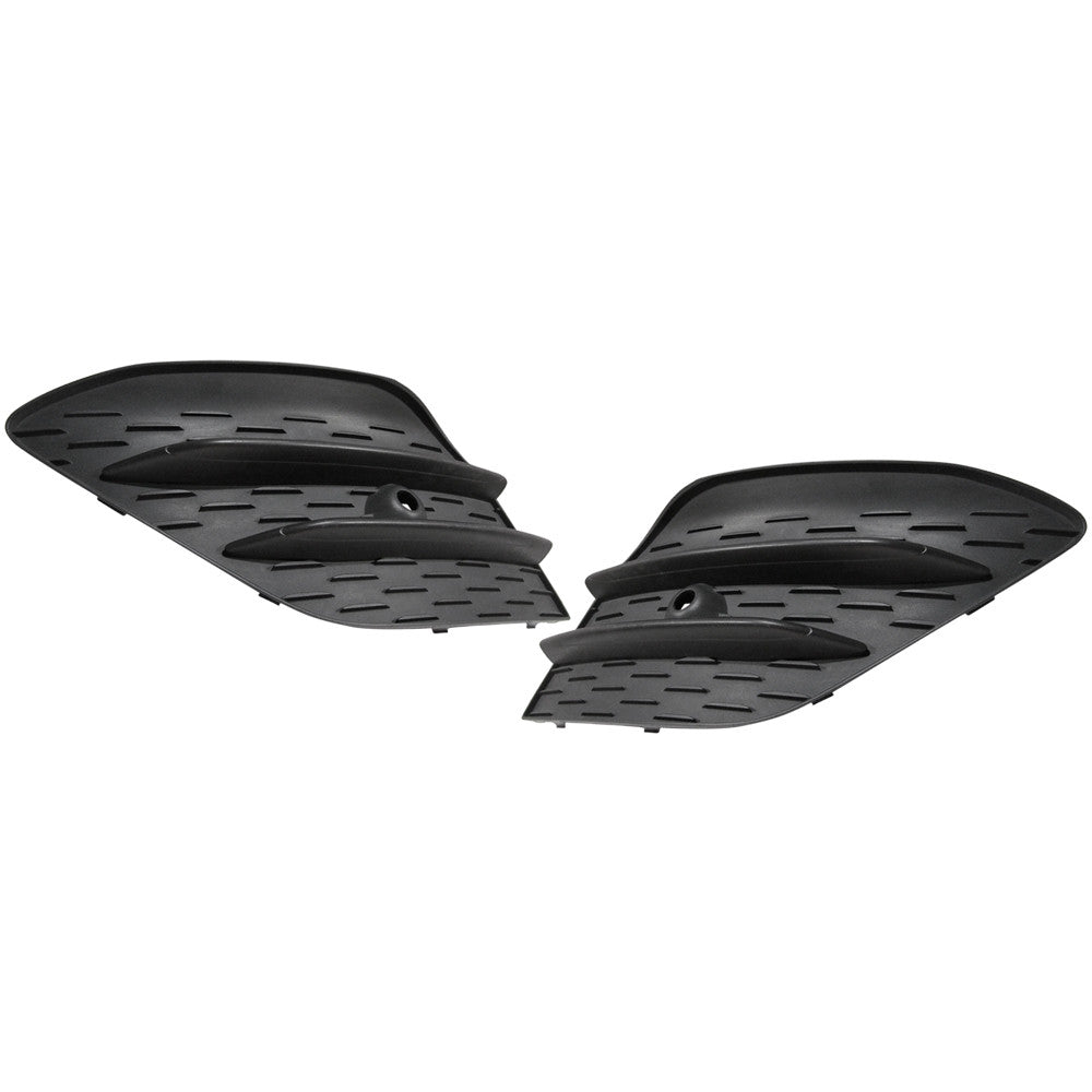 2X Front Left+Right Bumper Lower Grill Black Plastic For CLA-Class C118 2021