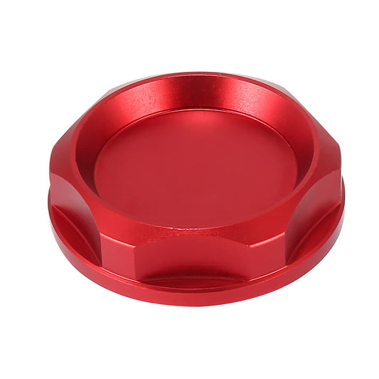 Red Aluminum Racing Engine Oil Cap Oil Fuel Filler Cover Cap for Mitsubishi