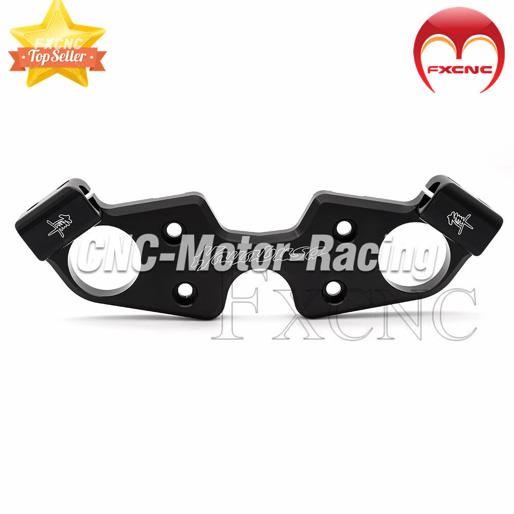 Suitable for GSX1300 hayabusa 99-2022 motorcycle Upper Front Top Triple Tree Clamp Black