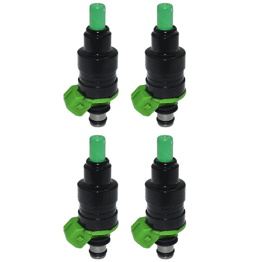 Set Of 4 Fuel Injectors For 1988-1989 for Mazda 323 Tracer for Daihatsu 195500-1670
