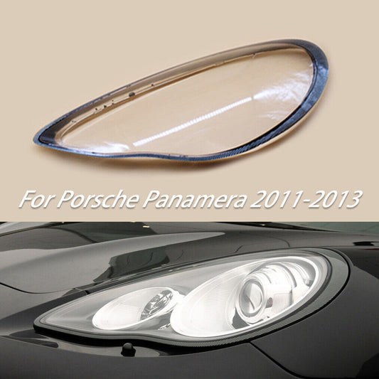 for Porsche for Panamera 2011 2012 2013 Headlight Lens Lamp Shell Cover Left 1PCS