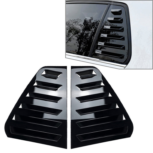 Rear Window Side Vent Shutter Louver Cover Trim for VW for Golf MK7 MK7.5 2014-19 19