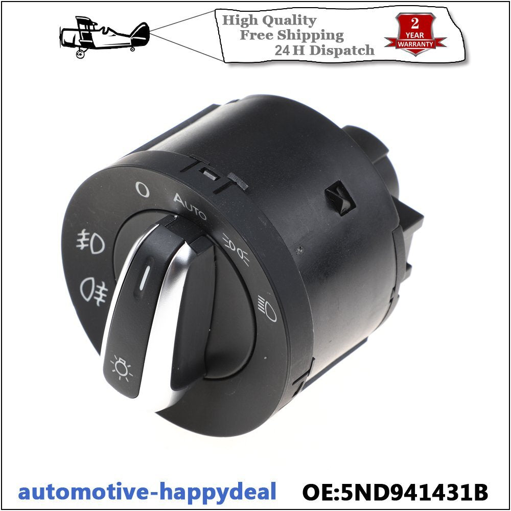 Light Headlight Switch 5ND941431B for VW for Golf 5 GTI MK5 MK6 for Jetta for Passat for Tiguan