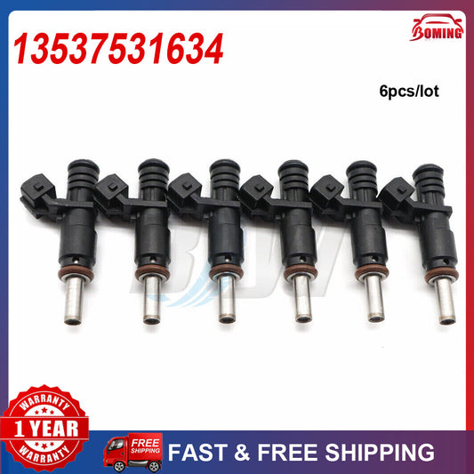 Fuel Injectors 7531634 6P for BMW 128i 328i X3 X5 Z4 525i 2.0/2.5/3.0L 06-12
