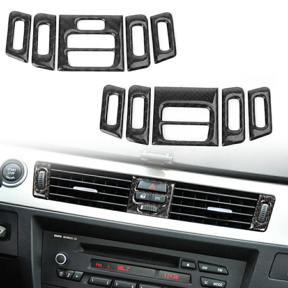 Car Air Conditioner Outlet Cover Trim Fit 3 Series E90 E92 E93 2005-2012 ABS